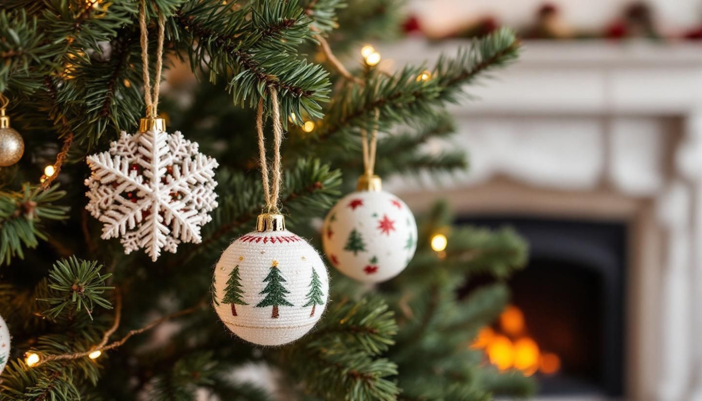 Transformez votre espace avec des ornements de Noël DIY